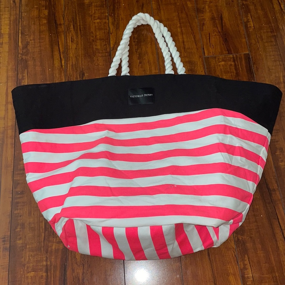 Victoria’s Secret beach canvas tote
